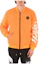 Buy 菲利普普兰橙色拉链夹克,袖子带标志 S19CMRB1552PNY002N20