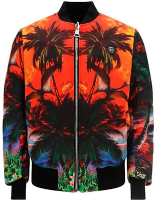 PHILIPP PLEIN Palm Print Reversible Full-Zip Jacket for Men SACCMRB2189PTE028N21 Buy PHILIPP PLEIN Palm Print Reversible Full-Zip Jacket for Men SACCMRB2189PTE028N21