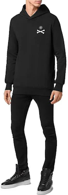 飞利浦普莱因骷髅标志印花连帽衫休闲长袖卫衣 SABC-MJB2624-PJO002N-02 Lookbook 飞利浦普莱因骷髅标志印花连帽衫休闲长袖卫衣 SABC-MJB2624-PJO002N-02