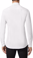 Purchase PHILIPP PLEIN 骷髏印花男士白色長袖襯衫 A19C-MRP1078-PTE012N-01