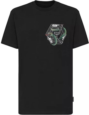 PHILIPP PLEIN Kaos Unisex Slogan Cetak Casual Crew Neck. AAAC-UTK0060-PJY002N-02 Buy PHILIPP PLEIN Kaos Unisex Slogan Cetak Casual Crew Neck. AAAC-UTK0060-PJY002N-02