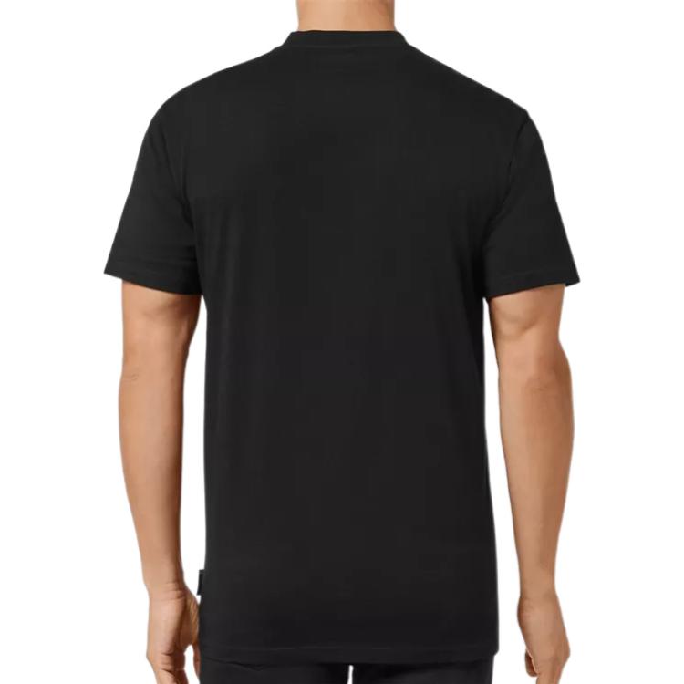 Details for PHILIPP PLEIN Kaos Unisex Slogan Cetak Casual Crew Neck. AAAC-UTK0060-PJY002N-02