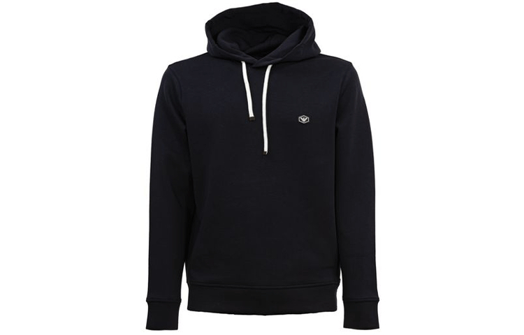 PHILIPP PLEIN Solid Black Cotton Hoodie Long Sleeve Sweatshirt FAACMJB2157PJO002N-02