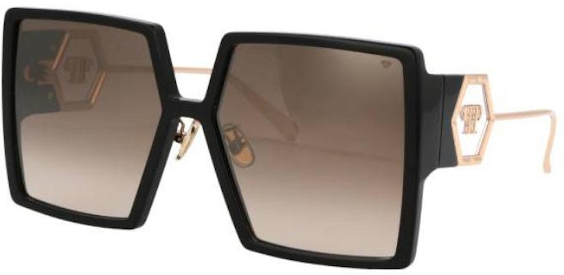 PHILIPP PLEIN 方形極簡主義墨鏡 黑色 SPP028M700X Order PHILIPP PLEIN 方形極簡主義墨鏡 黑色 SPP028M700X