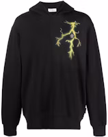 Order PHILIPP PLEIN SS23 黑色水晶字母十字休閒連帽衫 PACC-MJB2936-PJO002N-02
