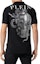 Details for PHILIPP PLEIN SS23 ブラック スカルロゴ プリント ポロシャツ. SACC-MTK6343-PTE003N-02
