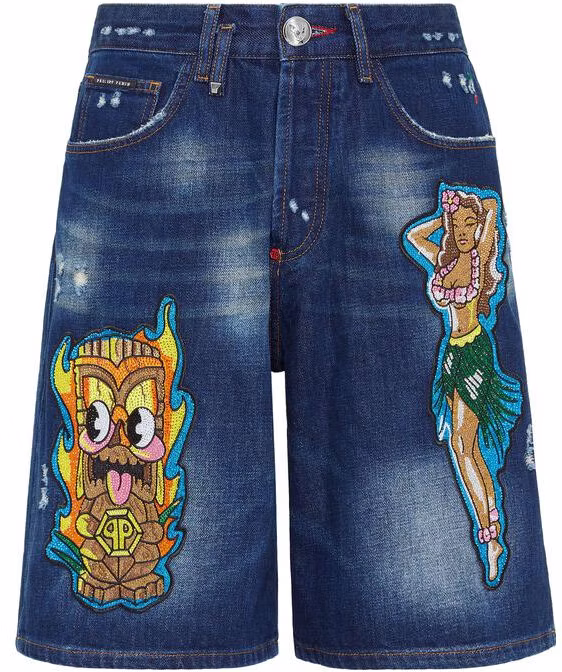 philipp-plein-ss-23-blue-cartoon-patch-casual-denim-shorts-sacc-mdt-3418-pde-004-n-09-gd