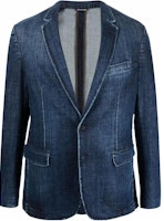 PHILIPP PLEIN SS23 Navy Blue Single-Breasted Casual Blazer. PAAC-MRF1517-PDE004N-08 PHILIPP PLEIN SS23 Navy Blue Single-Breasted Casual Blazer. PAAC-MRF1517-PDE004N-08