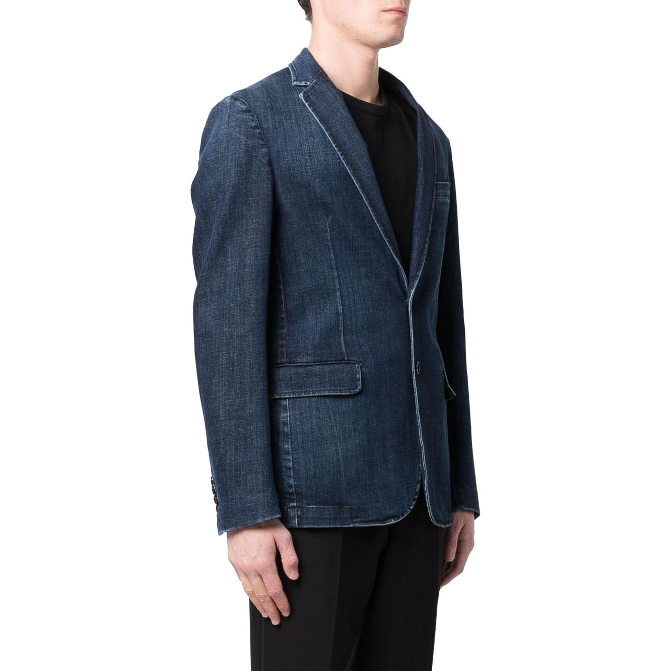 Purchase PHILIPP PLEIN SS23 海軍藍單排扣休閒西裝外套 PAAC-MRF1517-PDE004N-08