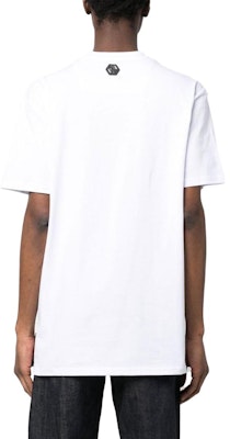 菲利普普莱因 SS23 心形标志短袖圆领T恤 白色 PACC-MTK6116-PJY002N-01 Shop 菲利普普莱因 SS23 心形标志短袖圆领T恤 白色 PACC-MTK6116-PJY002N-01