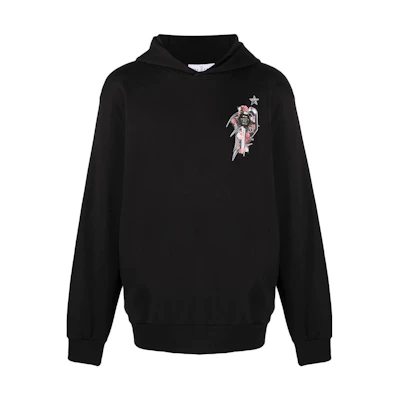 PHILIPP PLEIN SS23 Logo Graphic Print Sweatshirt Black AABC-MJB2853-PJO002N-02