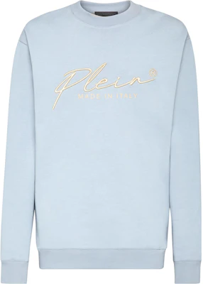 Sudadera Philipp Plein SS23 Azul Claro con Estampado de Letras. FAAC-MJO0776-PJO002N-07 Buy Sudadera Philipp Plein SS23 Azul Claro con Estampado de Letras. FAAC-MJO0776-PJO002N-07