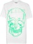 Buy PHILIPP PLEIN SS23 骷髏標誌印花男女白綠短袖T恤 SABC-UTK0157-PJY002N-0105