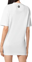Cheap PHILIPP PLEIN SS23 骷髏標誌印花男女白綠短袖T恤 SABC-UTK0157-PJY002N-0105