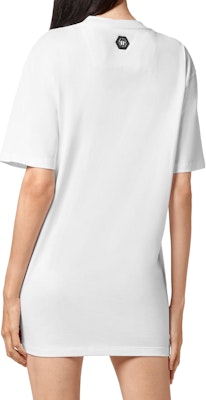 PHILIPP PLEIN SS23 骷髏標誌印花男女白綠短袖T恤 SABC-UTK0157-PJY002N-0105 Cheap PHILIPP PLEIN SS23 骷髏標誌印花男女白綠短袖T恤 SABC-UTK0157-PJY002N-0105