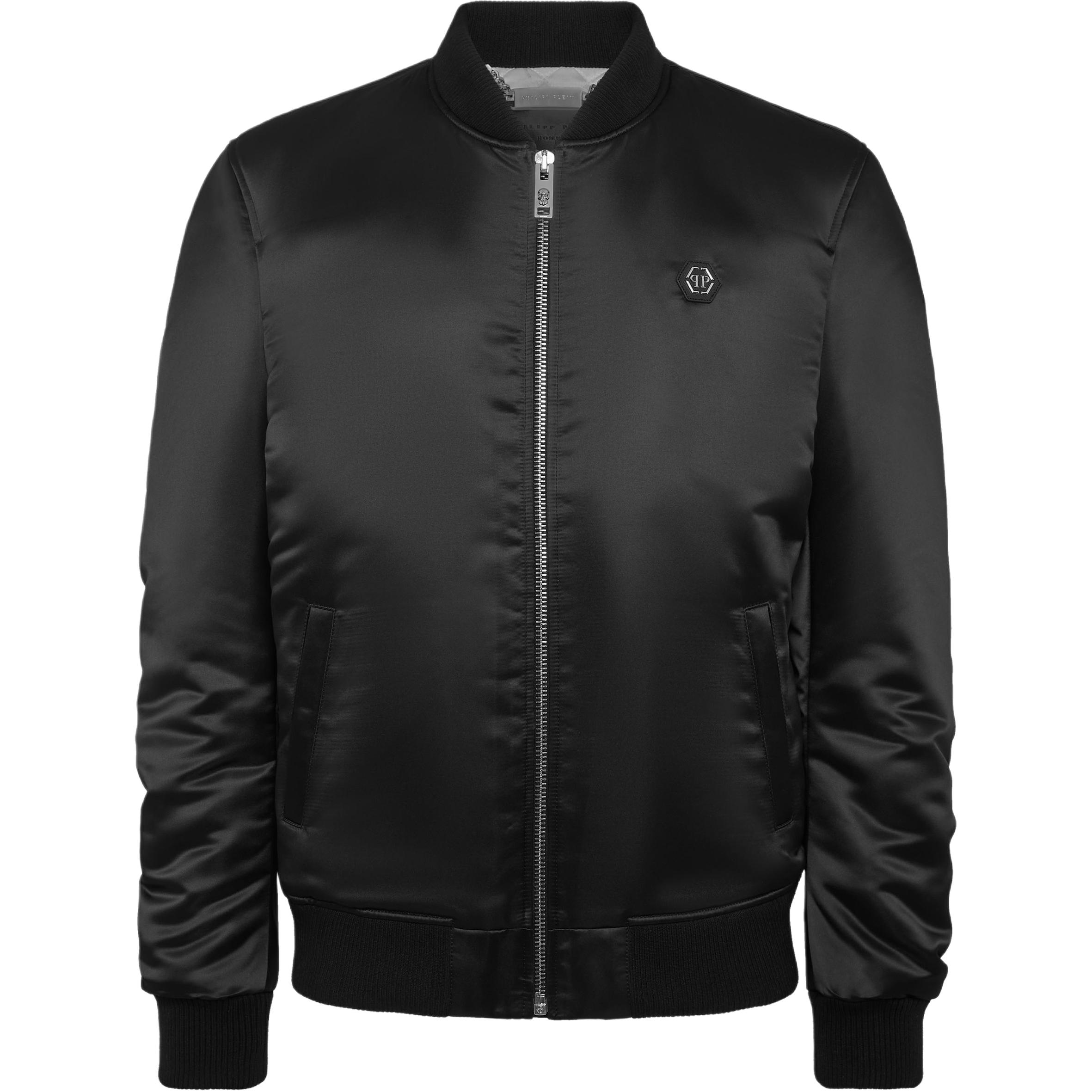 PHILIPP PLEIN SS23 Skull Print Bomber Jacket Men FABC-MRB1997-PTE003N-02