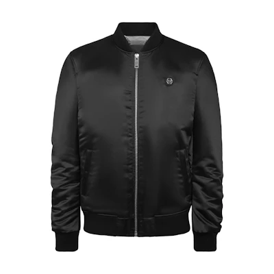 PHILIPP PLEIN SS23 Skull Print Bomber Jacket Men FABC-MRB1997-PTE003N-02