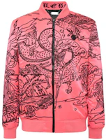 Details for PHILIPP PLEIN 男士 SS23 刺青印花刺繡飛行夾克外套 SABC-MRB1851-PTE003N-02