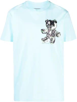 PHILIPP PLEIN SS23 Teddy Bear Logo Print Short Sleeve T-Shirt . PACC-MTK6216-PJY002N-07 PHILIPP PLEIN SS23 Teddy Bear Logo Print Short Sleeve T-Shirt . PACC-MTK6216-PJY002N-07