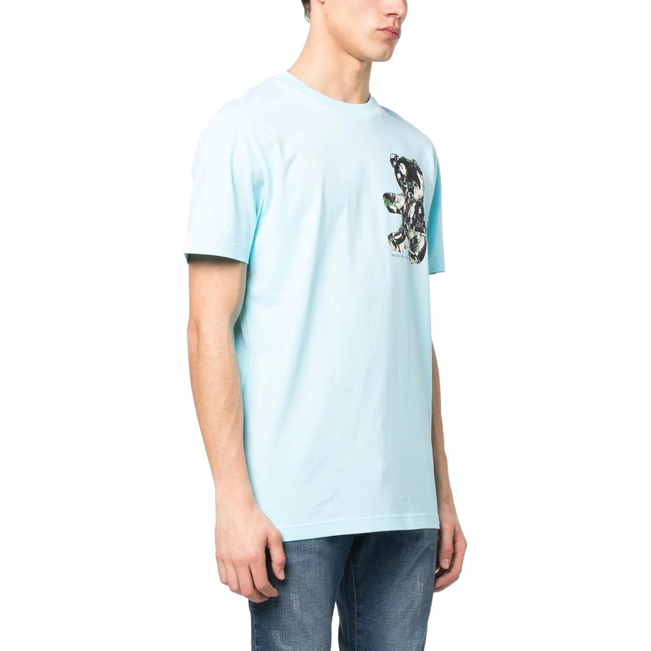 Purchase PHILIPP PLEIN SS23 Baju-T Logo Cetakan Teddy Bear Lengan Pendek. PACC-MTK6216-PJY002N-07