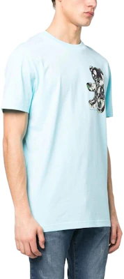 PHILIPP PLEIN SS23 Baju-T Logo Cetakan Teddy Bear Lengan Pendek. PACC-MTK6216-PJY002N-07 Purchase PHILIPP PLEIN SS23 Baju-T Logo Cetakan Teddy Bear Lengan Pendek. PACC-MTK6216-PJY002N-07