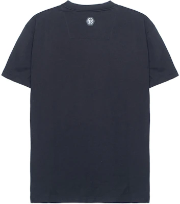 PHILIPP PLEIN SS23 Baju-T Logo Cetakan Teddy Bear Lengan Pendek. PACC-MTK6216-PJY002N-07 Sizing PHILIPP PLEIN SS23 Baju-T Logo Cetakan Teddy Bear Lengan Pendek. PACC-MTK6216-PJY002N-07