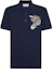 Buy PHILIPP PLEIN SS24 Polo Azul con Estampado de Calavera Animal. FADC-MTK7393-PJY002N-02