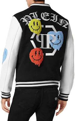 PHILIPP PLEIN SS24 Jaket Kasual Hitam Cetakan Graffiti Lelaki. SADC-MLB1835-PTE120N-02 Purchase PHILIPP PLEIN SS24 Jaket Kasual Hitam Cetakan Graffiti Lelaki. SADC-MLB1835-PTE120N-02