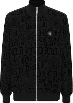 飞力普·普莱因 SS24 Logo高领拉链夹克 黑色 FADC-MJB3514-PJO002N-02 Order 飞力普·普莱因 SS24 Logo高领拉链夹克 黑色 FADC-MJB3514-PJO002N-02