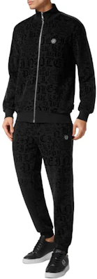 飞力普·普莱因 SS24 Logo高领拉链夹克 黑色 FADC-MJB3514-PJO002N-02 Lookbook 飞力普·普莱因 SS24 Logo高领拉链夹克 黑色 FADC-MJB3514-PJO002N-02