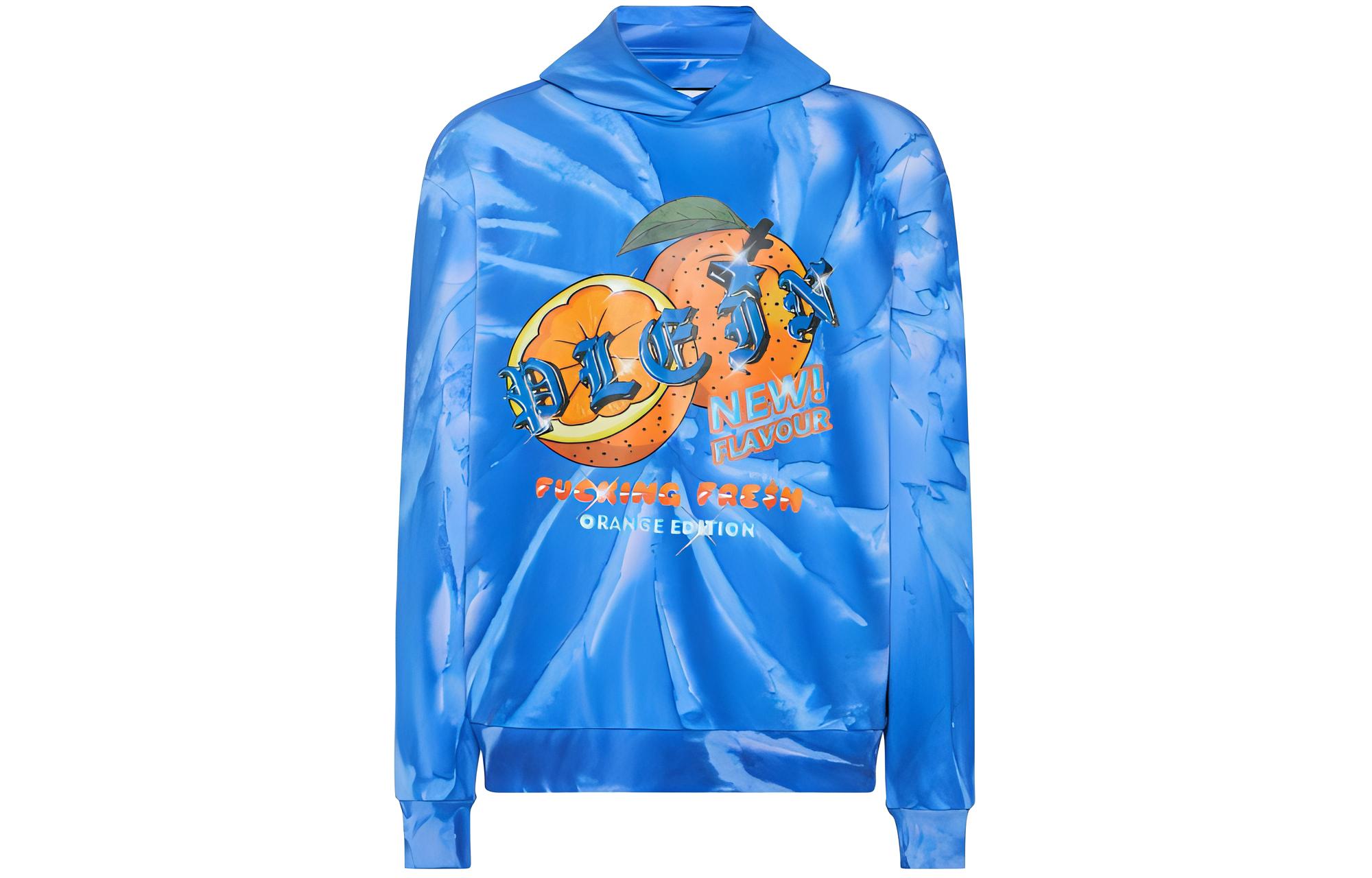 PHILIPP PLEIN SS24 Tie-Dye Fruit Print Hoodie Multicolor for Men PADC-MJB3259-PJY002N-08