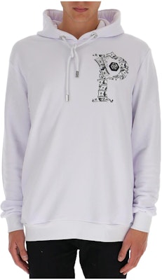 PHILIPP PLEIN White Hoodie with Large Logo Design FAACMJB2513-PJO002N-01 Buy PHILIPP PLEIN White Hoodie with Large Logo Design FAACMJB2513-PJO002N-01