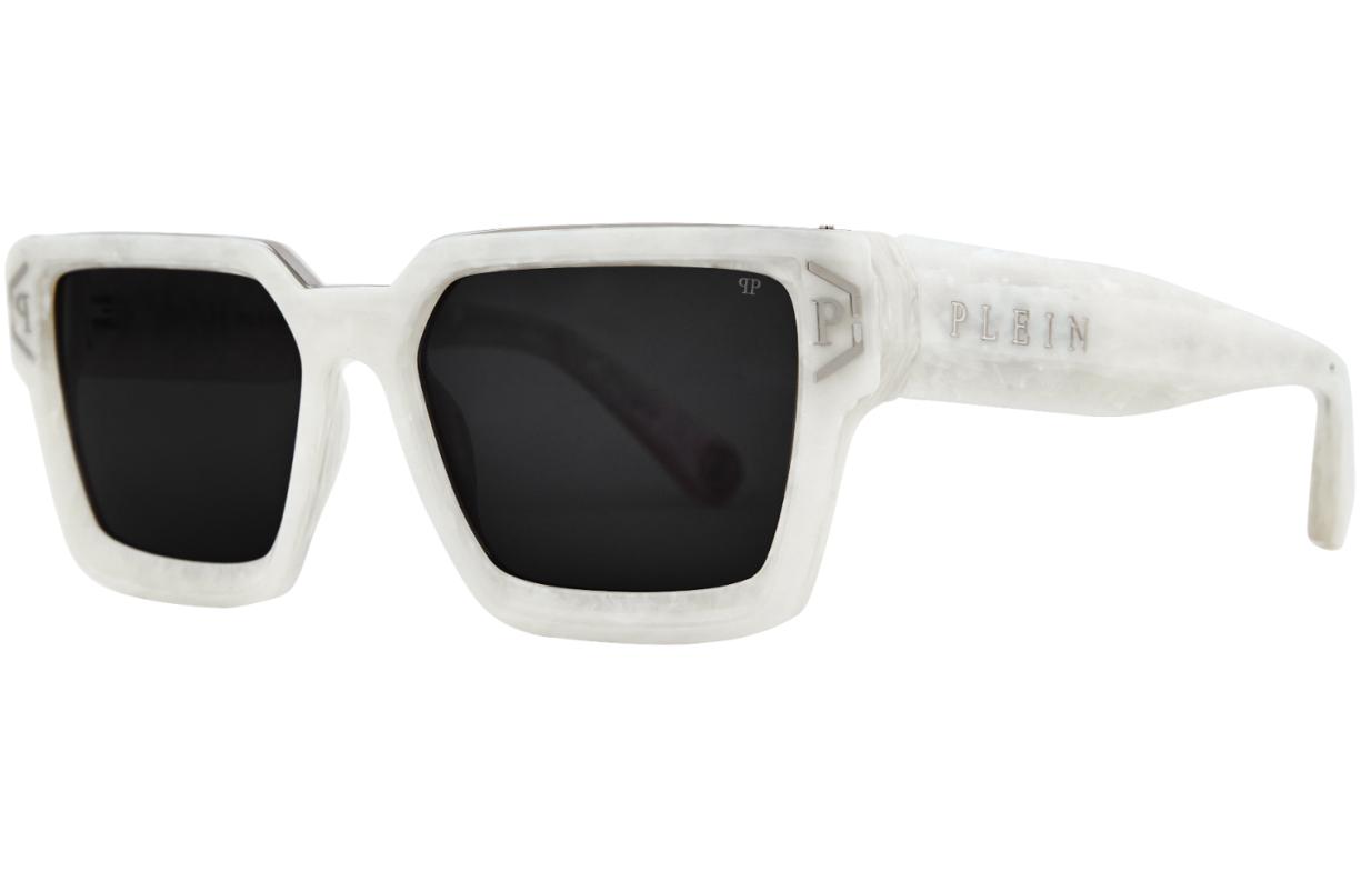 Purchase PHILIPP PLEIN 白色大理石紋方形太陽眼鏡 情侶款式 男女通用 SPP005M5709YL