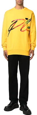 필립플레인 옐로우 로고 프린트 크루넥 맨투맨 스웻셔츠 유니섹스 UABC-UJO0011-PJO002N-09 Shop 필립플레인 옐로우 로고 프린트 크루넥 맨투맨 스웻셔츠 유니섹스 UABC-UJO0011-PJO002N-09