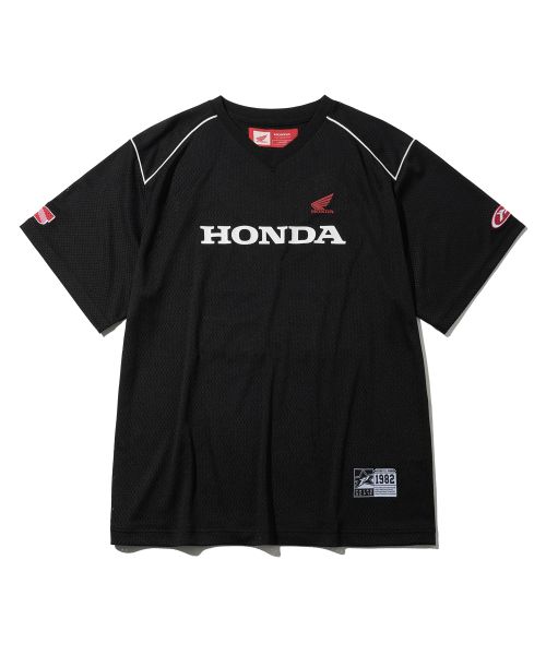 Order PHYPS MOTORCYCLE Motorcycle Mesh Short Sleeve T-Shirt Black HGM1SS302SBK