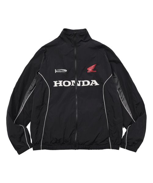 PHYPS MOTORCYCLE Track Zip-Up Jacket Black HFF1JK301SBK