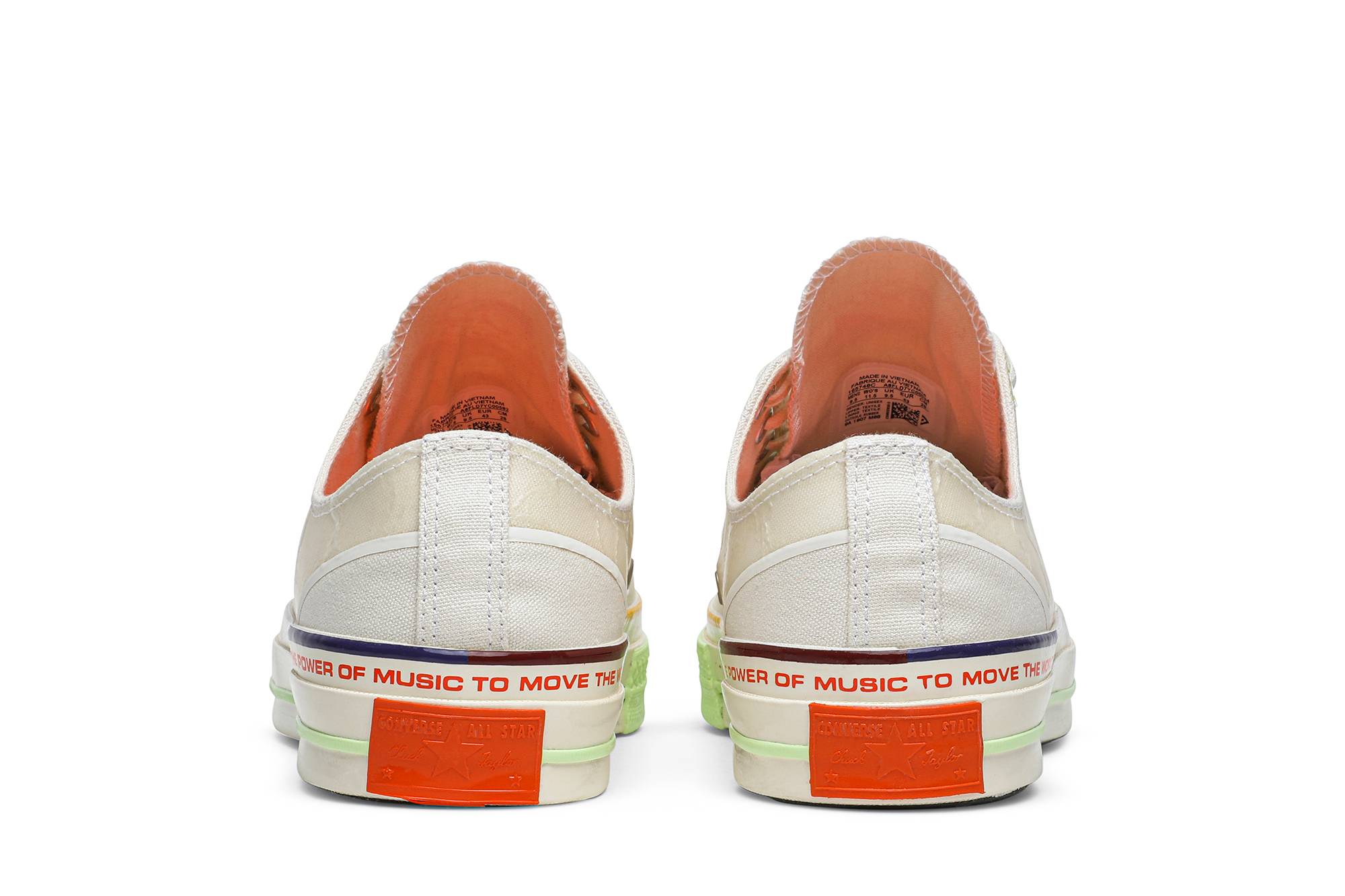 Details for 피갈레 x 컨버스 척 70 로우 '배어리 볼트' 165748C