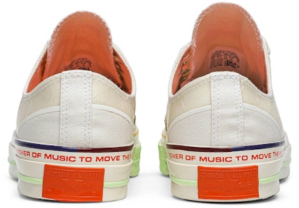 Pigalle x Converse Chuck 70 Low 'Barely Volt' Rendah Lelaki Sneakers. 165748C Details for Pigalle x Converse Chuck 70 Low 'Barely Volt' Rendah Lelaki Sneakers. 165748C