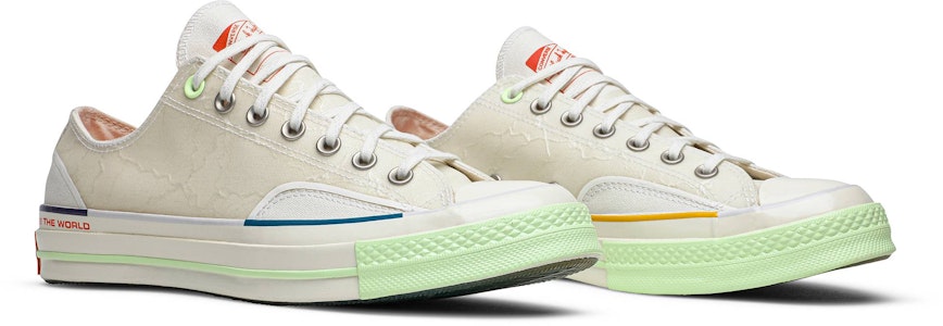 Pigalle x Converse Chuck 70 Low 'Barely Volt' Rendah Lelaki Sneakers. 165748C Cheap Pigalle x Converse Chuck 70 Low 'Barely Volt' Rendah Lelaki Sneakers. 165748C