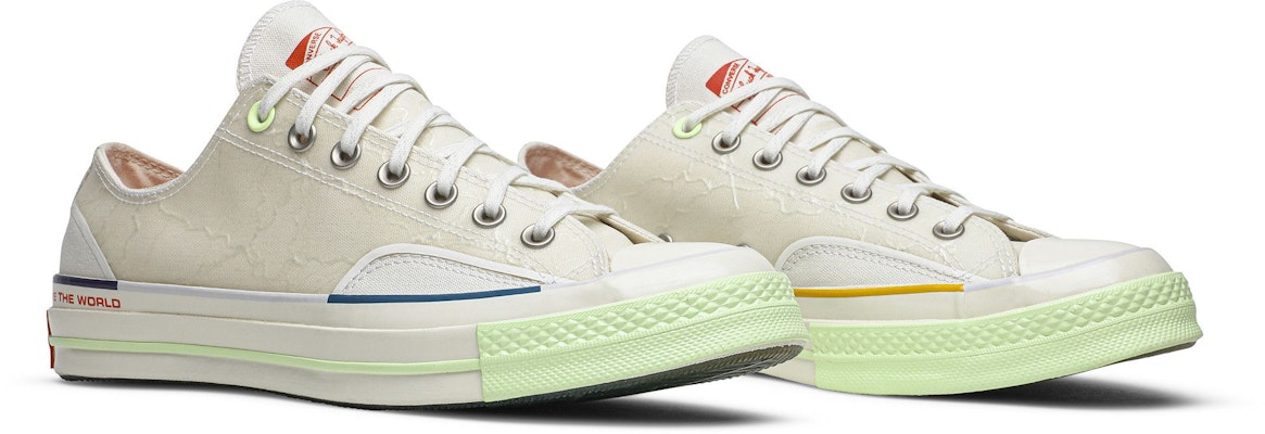 Pigalle x Converse Chuck 70 Low '微电压绿色' 165748C 2