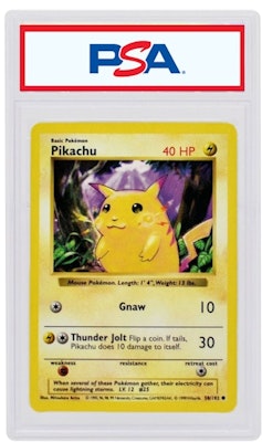 Pikachu 1999 Pokémon TCG Tanpa Bayangan Pipi Kuning #58 Buy Pikachu 1999 Pokémon TCG Tanpa Bayangan Pipi Kuning #58