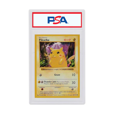 Pikachu 1999 Pokemon Red Cheeks Shadowless #58
