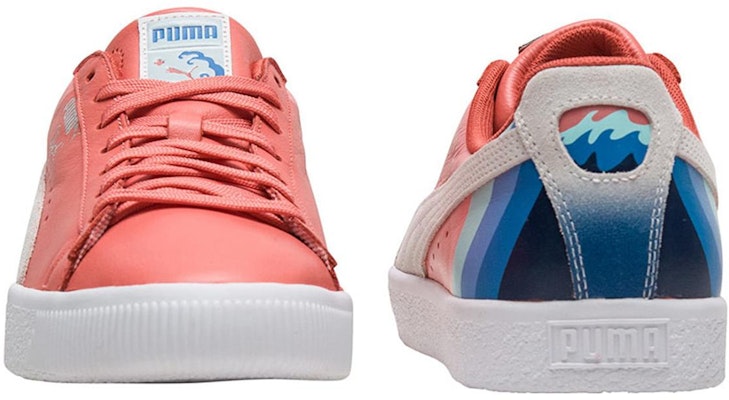 Pink Dolphin x Puma Clyde 'Porcelain Rose' - Merah Jambu Lumba-lumba x Puma Clyde 'Porcelain Rose' 366248-03 Shop Pink Dolphin x Puma Clyde 'Porcelain Rose' - Merah Jambu Lumba-lumba x Puma Clyde 'Porcelain Rose' 366248-03