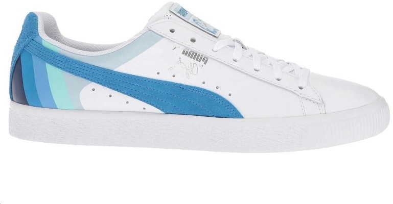 Pink Dolphin x Puma Clyde 'Blanco Azul Francés' 366248-01 Order Pink Dolphin x Puma Clyde 'Blanco Azul Francés' 366248-01