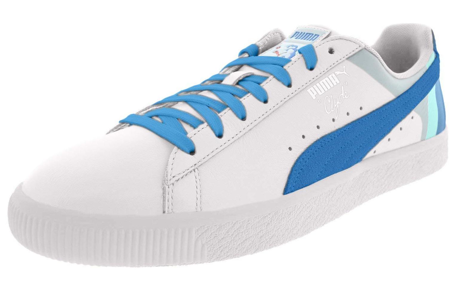 Lookbook Pink Dolphin x Puma Clyde 'Blanco Azul Francés' 366248-01