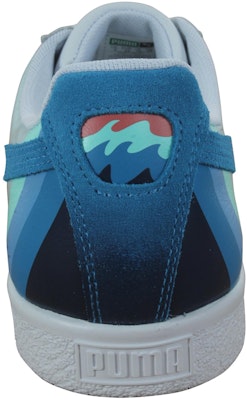 Pink Dolphin x Puma Clyde 'Blanco Azul Francés' 366248-01 Shop Pink Dolphin x Puma Clyde 'Blanco Azul Francés' 366248-01