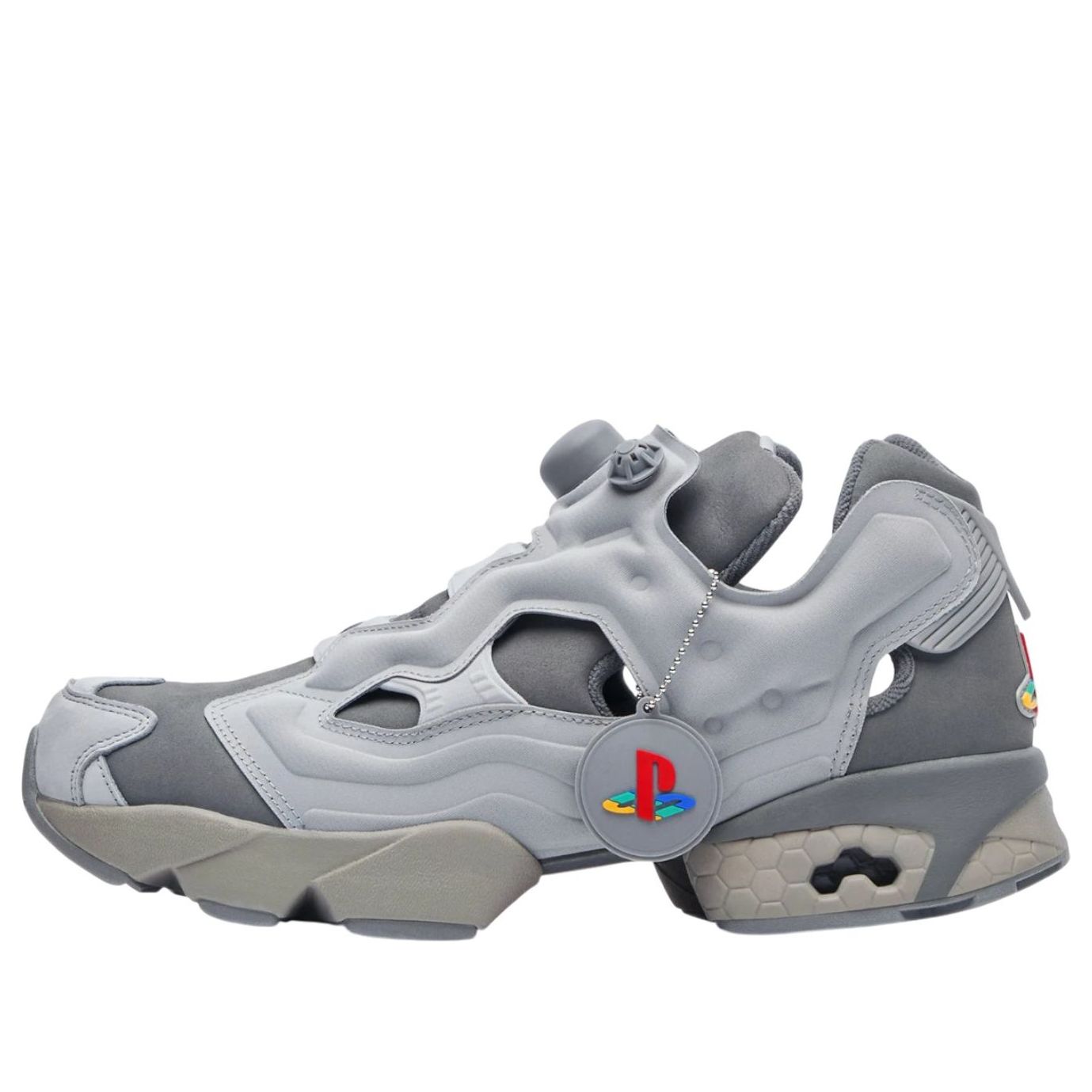 Shop Reebok 聯名 Sony Playstation Workout Plus Pump Omni Zone 2 InstaPump Fury 94 '30周年堆疊盒' 100265884