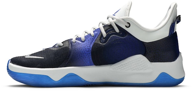 PlayStation x Nike PG 5 EP 泡椒5 保羅喬治 減震防滑耐磨 低筒 實戰籃球鞋 男女同款 藍白 國內版 Lookbook PlayStation x Nike PG 5 EP 泡椒5 保羅喬治 減震防滑耐磨 低筒 實戰籃球鞋 男女同款 藍白 國內版