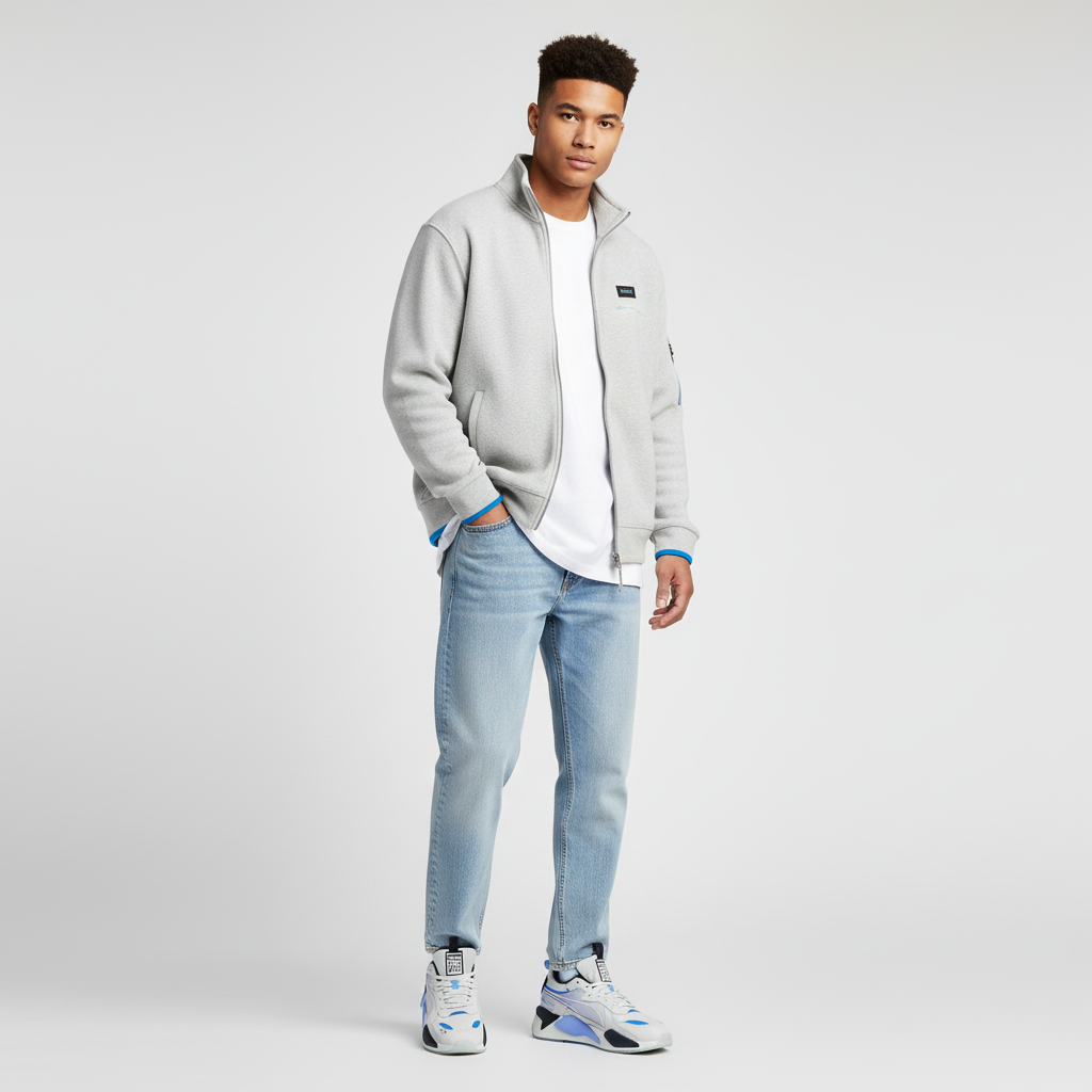 Lookbook PlayStation联合Puma RS-X '冰川灰' 396311-01