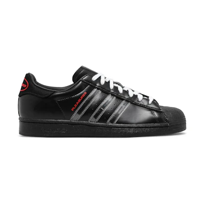 Pleasures adidas Superstar 'Black'